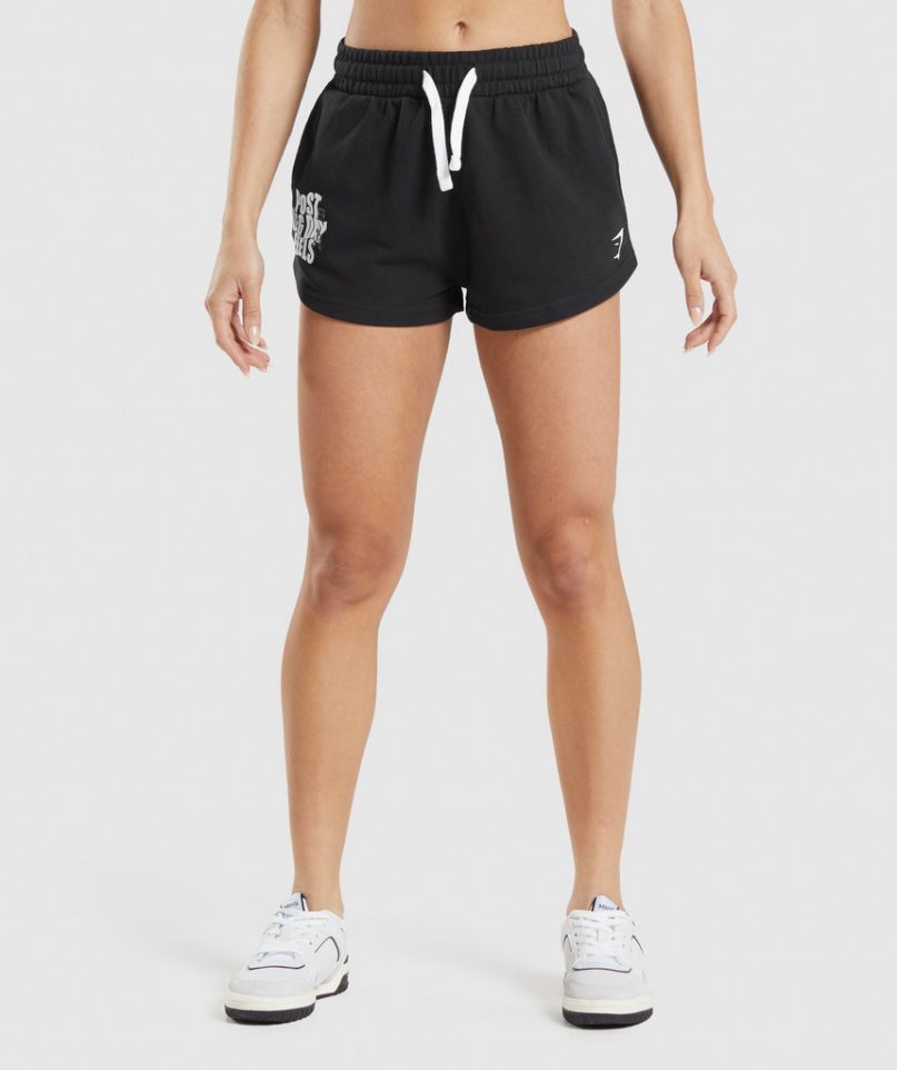 Women\'s Gymshark Leg Day Shorts Black | NZ 0PHNMB